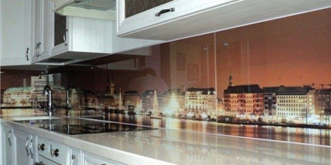 Plastová zástěra do kuchyně s fototiskem